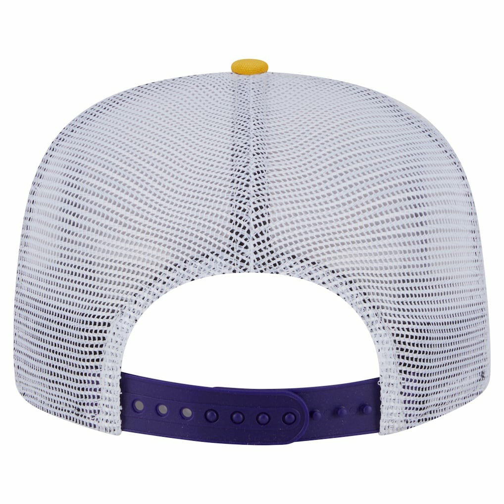 Minnesota Vikings New Era Throwback Dye Golfer Snapback Hat - Gold/Purple Hats