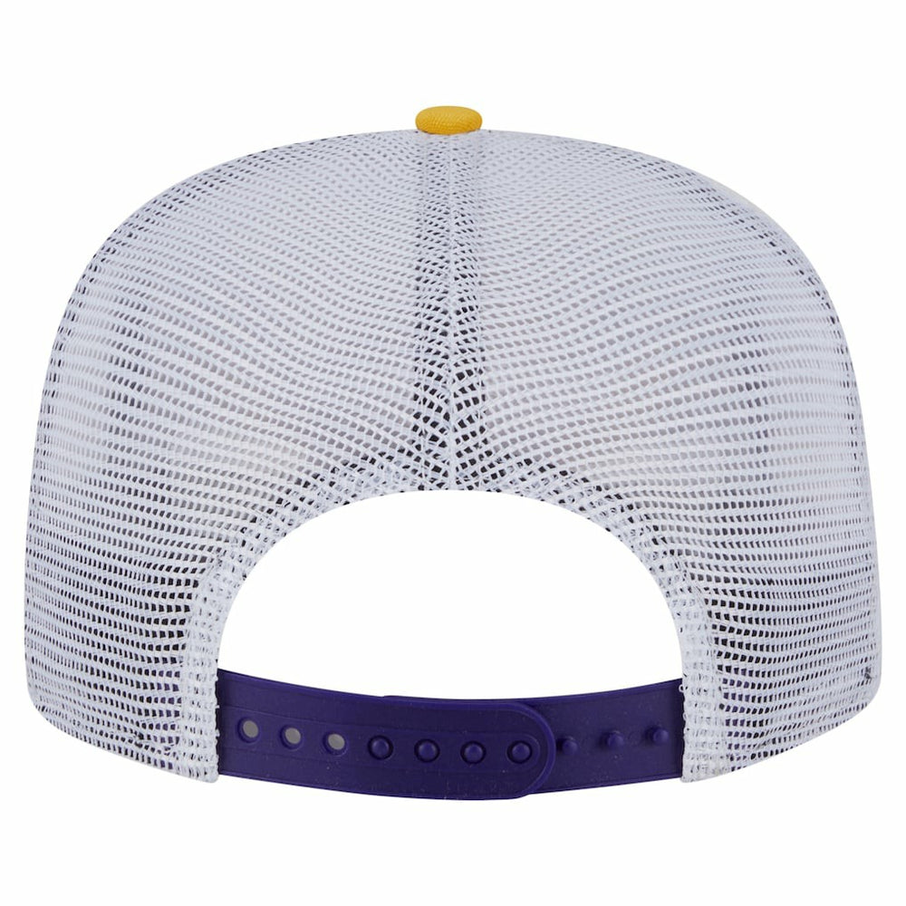 Minnesota Vikings New Era Throwback Dye Golfer Snapback Hat - Gold/Purple Hats