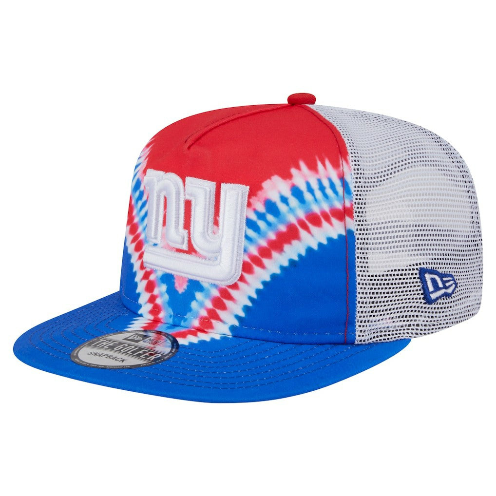 New York Giants New Era Throwback Dye Golfer Snapback Hat - Red/Royal Hats