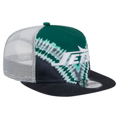 New York Jets New Era Throwback Dye Golfer Snapback Hat - Green/Black Hats
