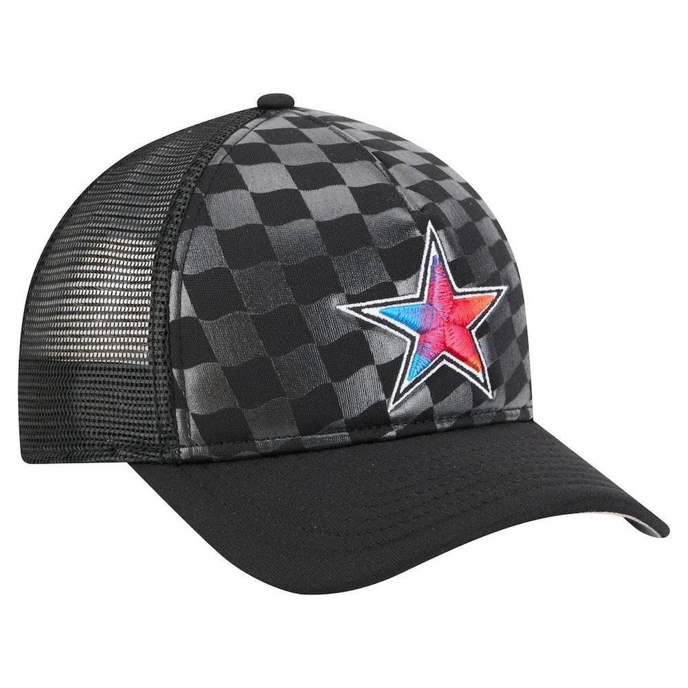Dallas Cowboys New Era Gradient 9FORTY Adjustable Hat - Black Hats