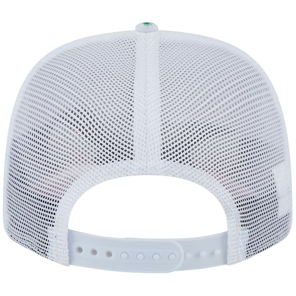 Dallas Cowboys New Era Adventure Flamingo Pattern 9SEVENTY Stretch-Snap Hat - White Hats