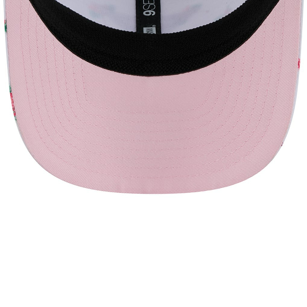 Dallas Cowboys New Era Adventure Flamingo Pattern 9SEVENTY Stretch-Snap Hat - White Hats