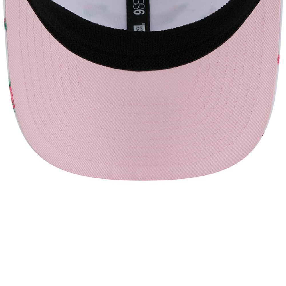 Dallas Cowboys New Era Adventure Flamingo Pattern 9SEVENTY Stretch-Snap Hat - White Hats
