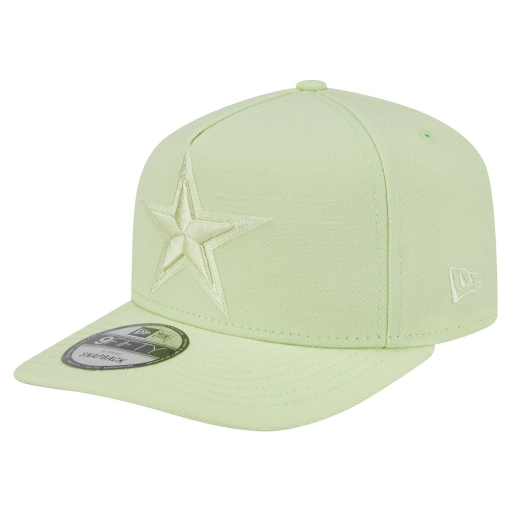 Dallas Cowboys New Era Color Pack 9FIFTY Snapback Hat - Light Green Hats