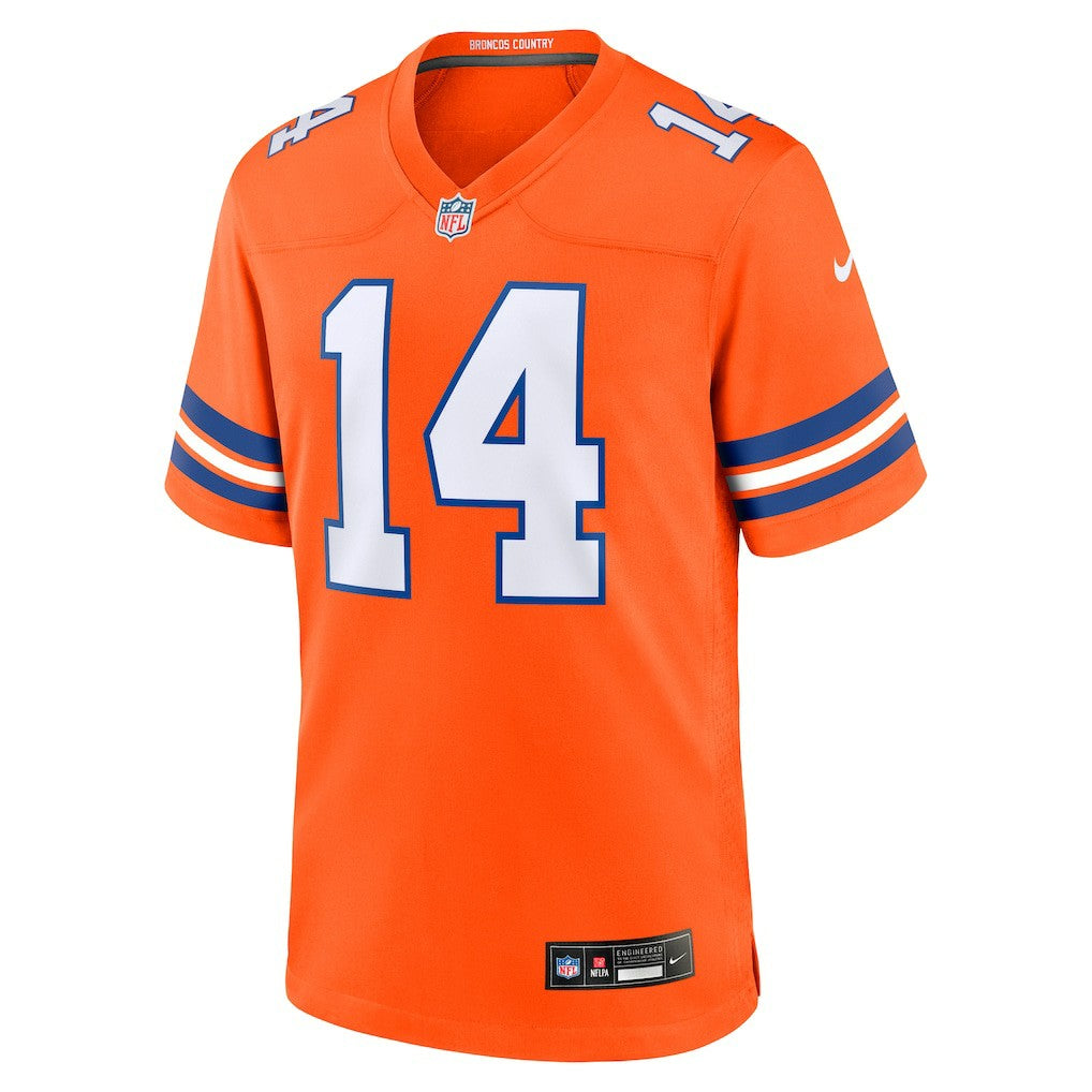 Courtland Sutton Denver Broncos Alternate Game Jersey - Orange Jerseys
