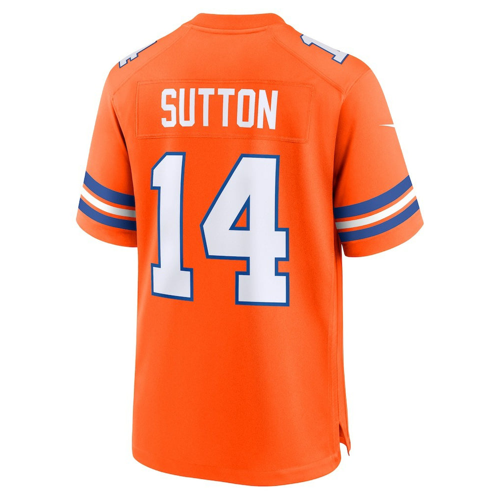 Courtland Sutton Denver Broncos Alternate Game Jersey - Orange Jerseys