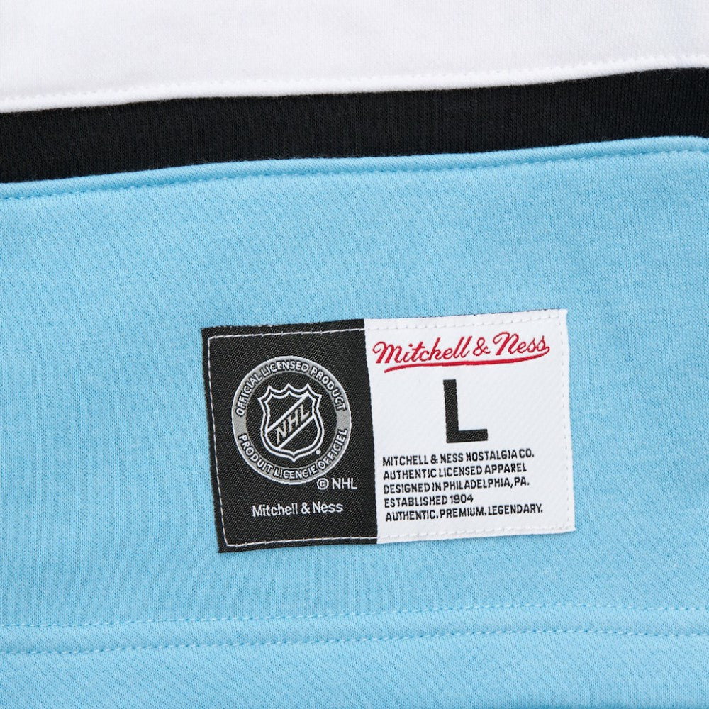 Utah Hockey Club Mitchell & Ness Heritage Lace-Up Pullover Sweatshirt - Black | US 201906424