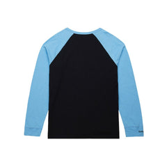 Utah Hockey Club Mitchell & Ness Legendary Slub Long Sleeve Raglan T-Shirt - Black/Light Blue | US 201906425