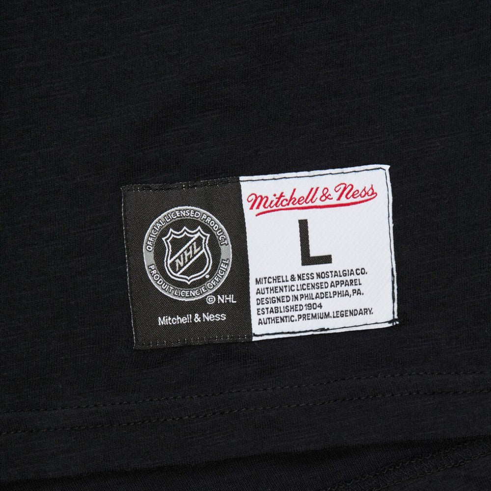 Utah Hockey Club Mitchell & Ness Legendary Slub Long Sleeve Raglan T-Shirt - Black/Light Blue | US 201906425