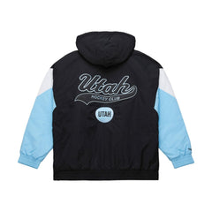 Utah Hockey Club Mitchell & Ness Retro Anorak Half-Zip Jacket - Black | US 201906426