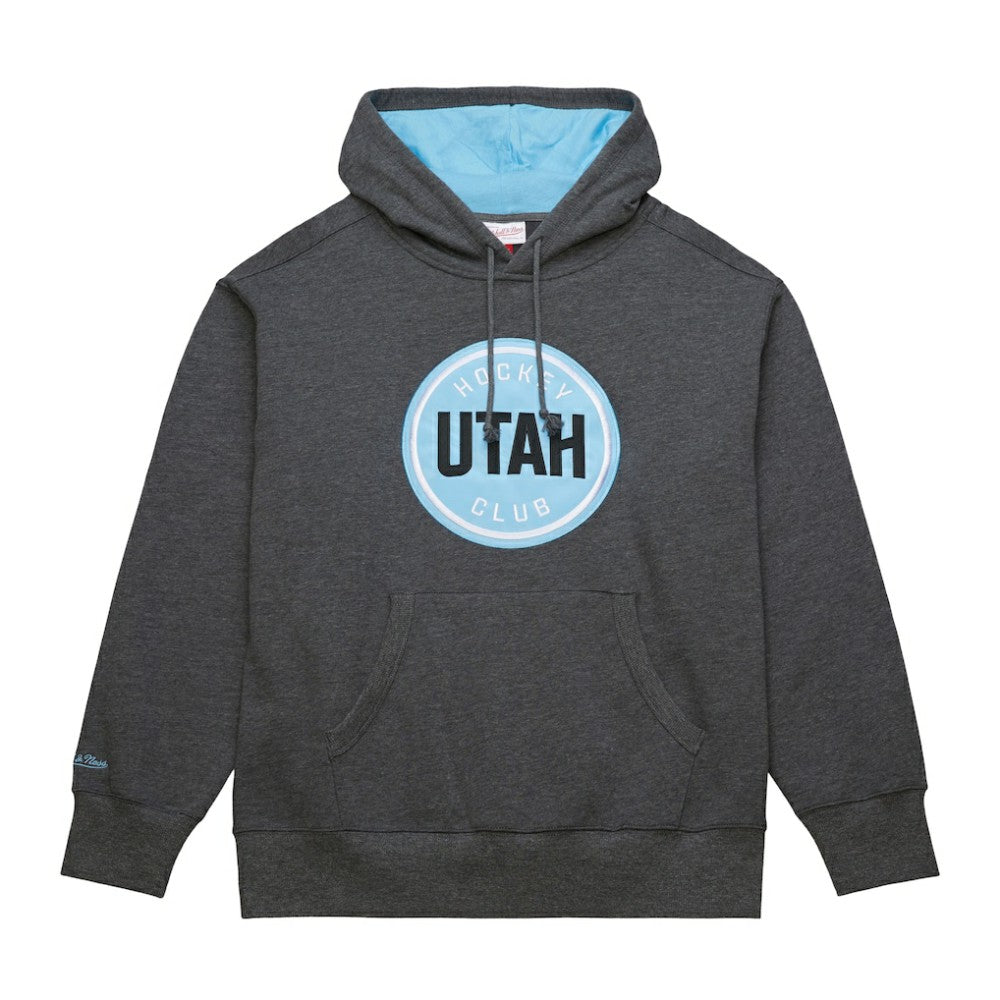 Utah Hockey Club Mitchell & Ness Playoff Pullover Hoodie - Anthracite | US 201906427