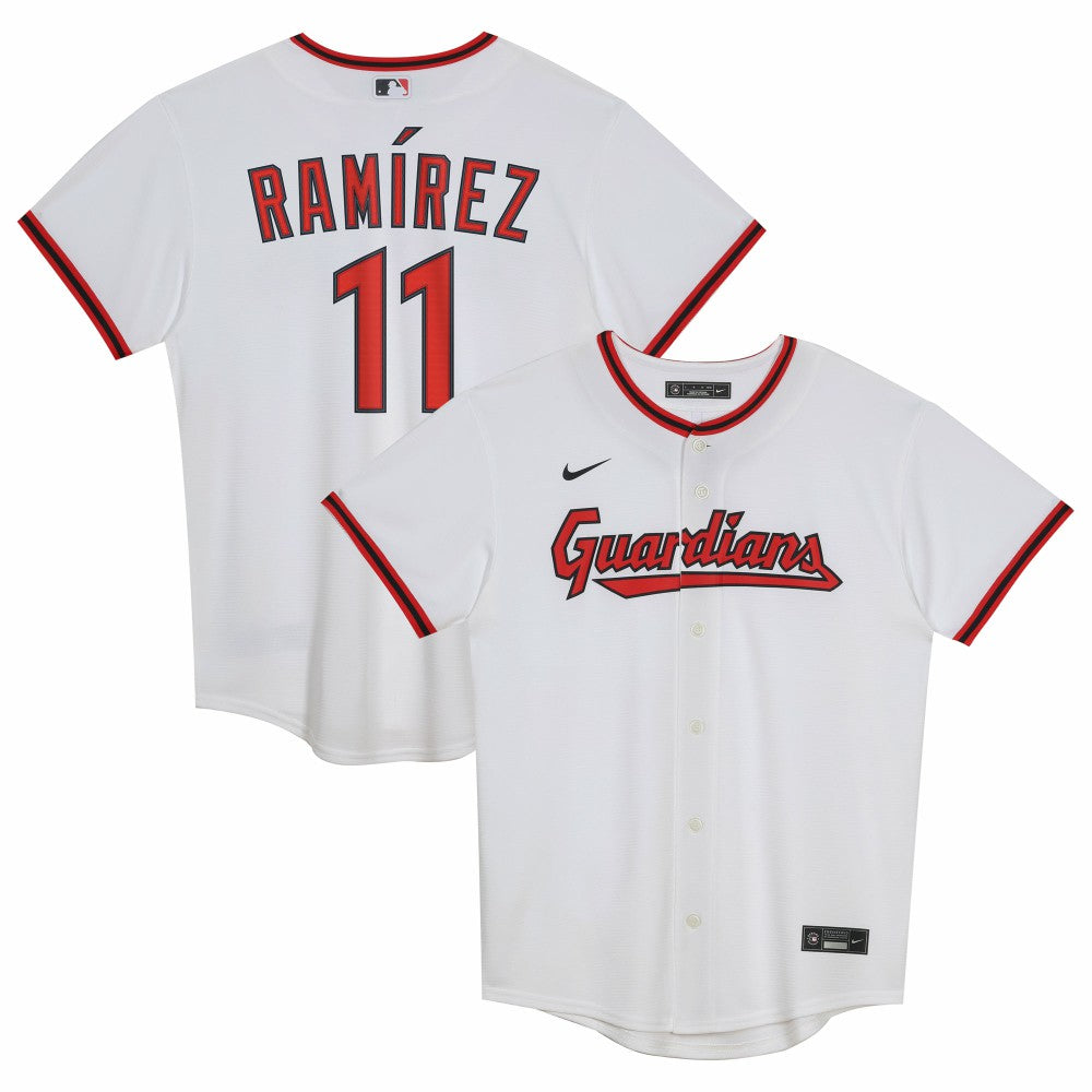 José Ramírez Cleveland Guardians Nike Preschool Home Player Jersey - White Jerseys