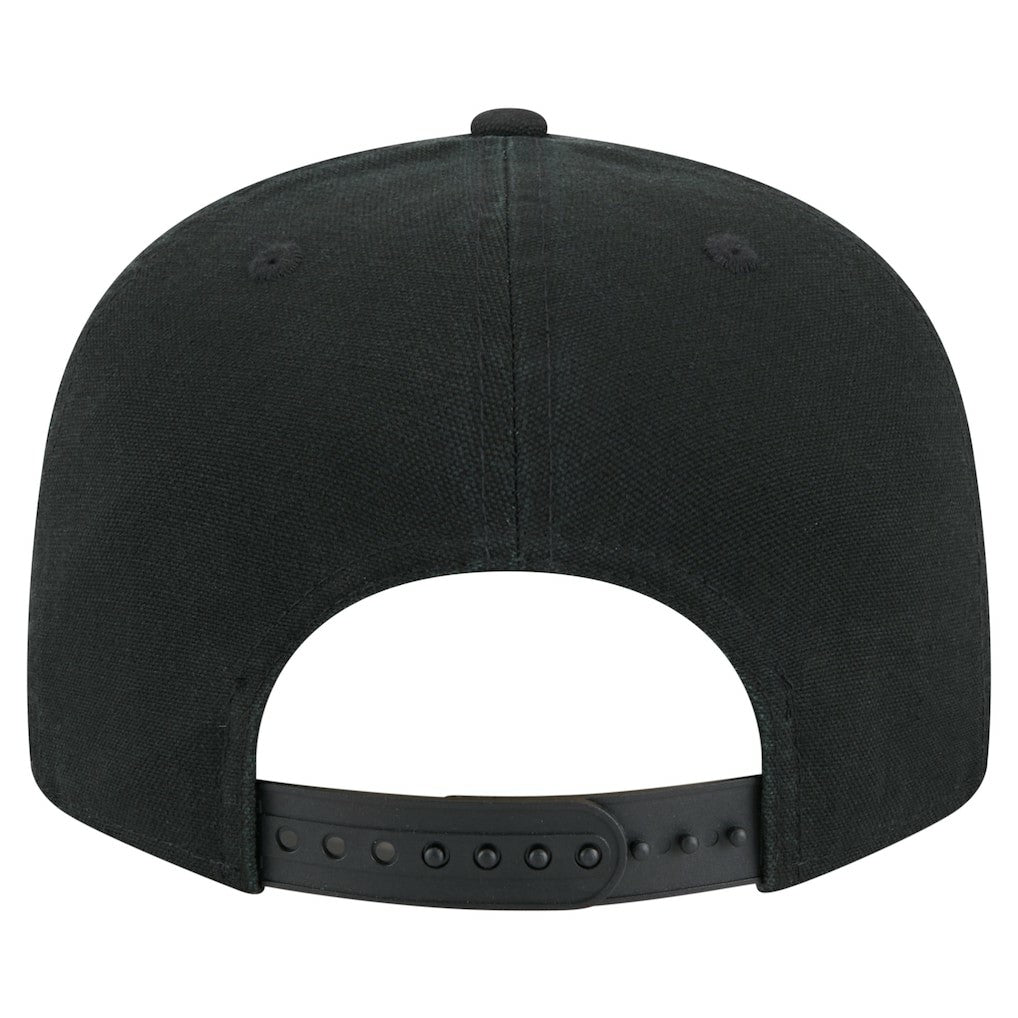Detroit Lions New Era Adventure Canvas Split Panel 9FIFTY Snapback Hat - Black Hats