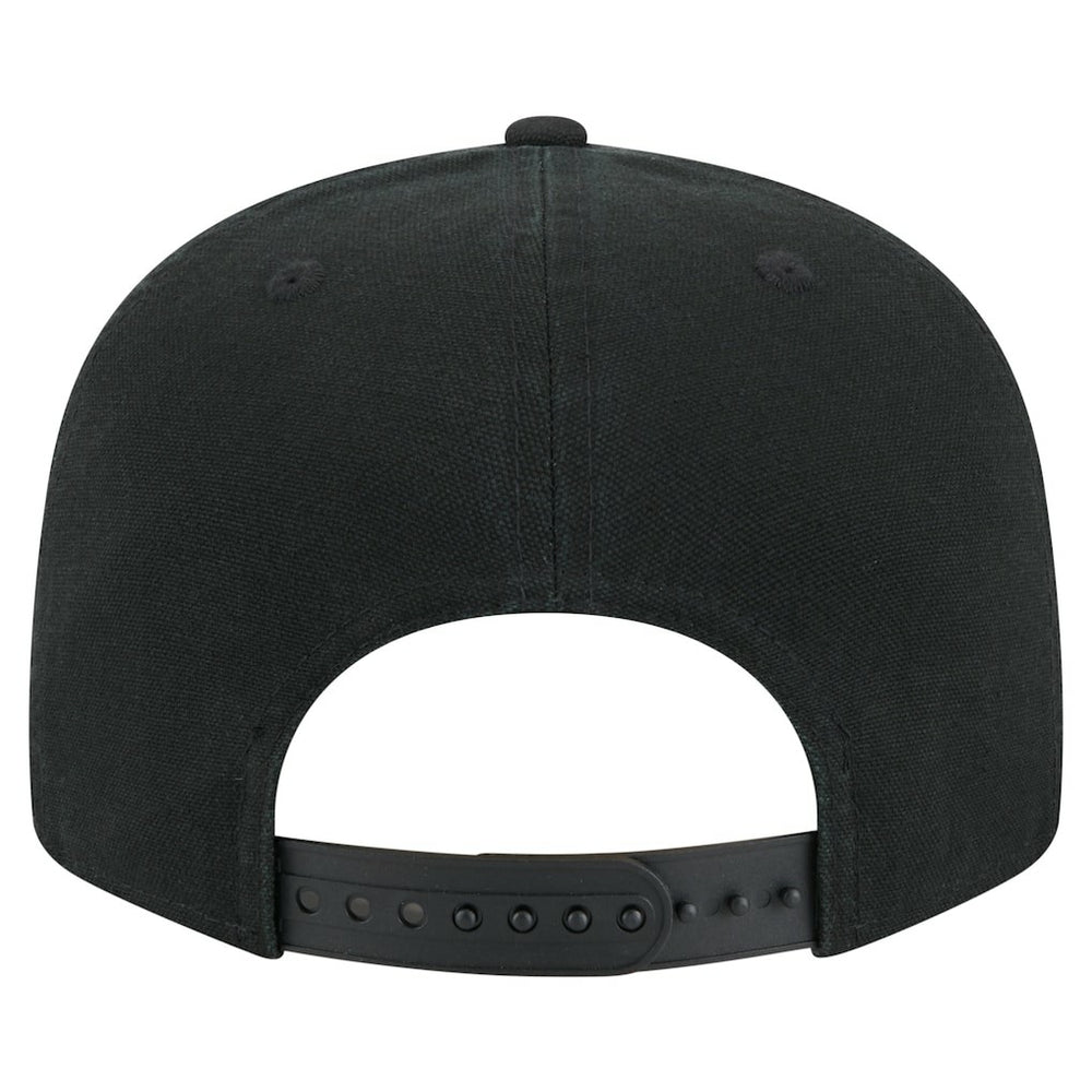 Detroit Lions New Era Adventure Canvas Split Panel 9FIFTY Snapback Hat - Black Hats