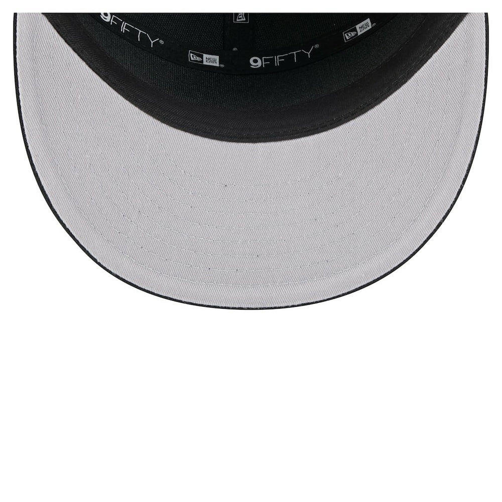 Detroit Lions New Era Adventure Canvas Split Panel 9FIFTY Snapback Hat - Black Hats