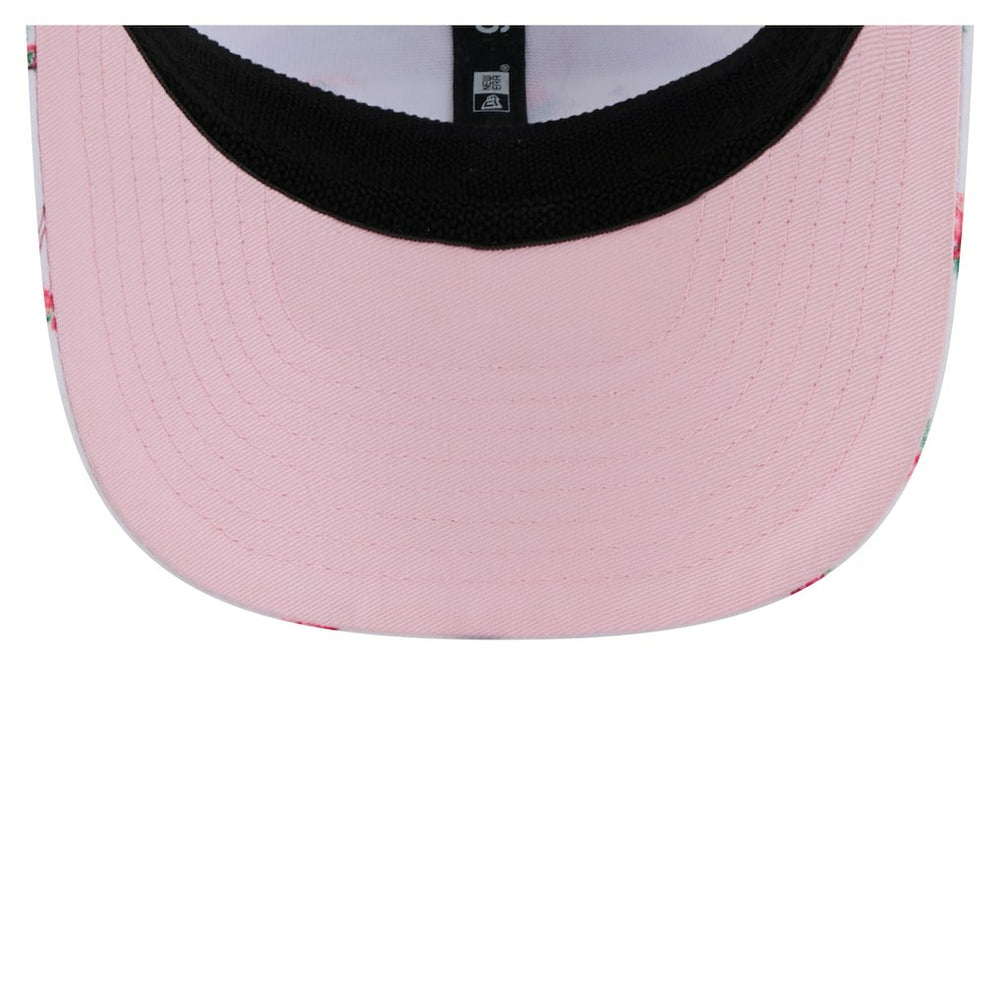 Los Angeles Chargers New Era Adventure Flamingo Pattern 9SEVENTY Stretch-Snap Hat - White Hats