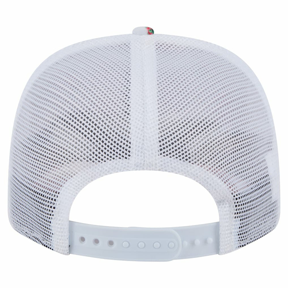 San Francisco 49ers New Era Adventure Flamingo Pattern 9SEVENTY Stretch-Snap Hat - White Hats