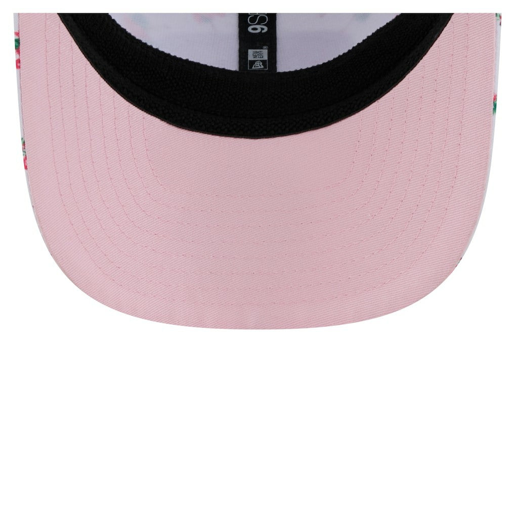 San Francisco 49ers New Era Adventure Flamingo Pattern 9SEVENTY Stretch-Snap Hat - White Hats