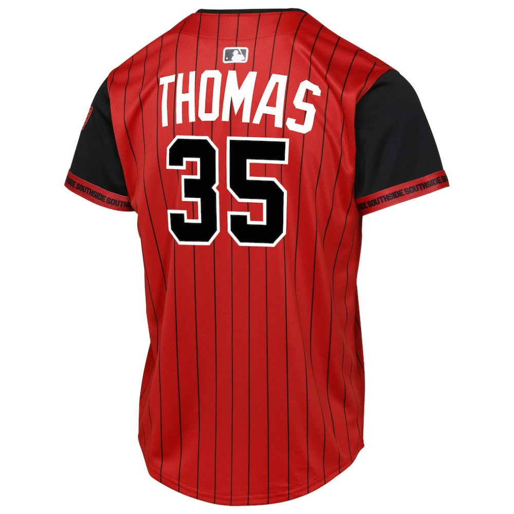 Frank Thomas Chicago White Sox Youth 2025 City Connect Limited Player Jersey - Red/Black Jerseys