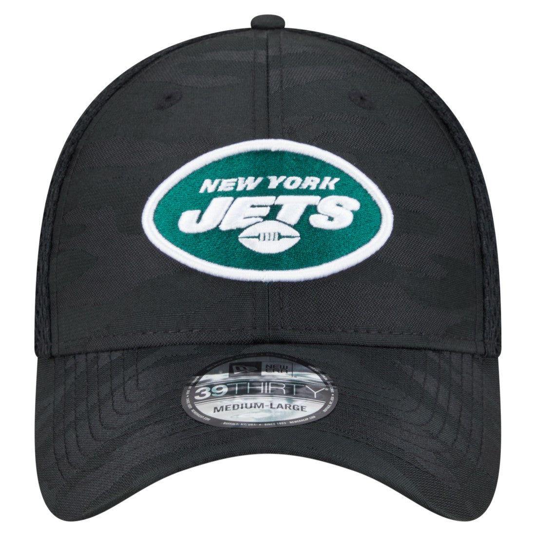 New York Jets New Era Active Camo 39THIRTY Flex Hat - Black Hats