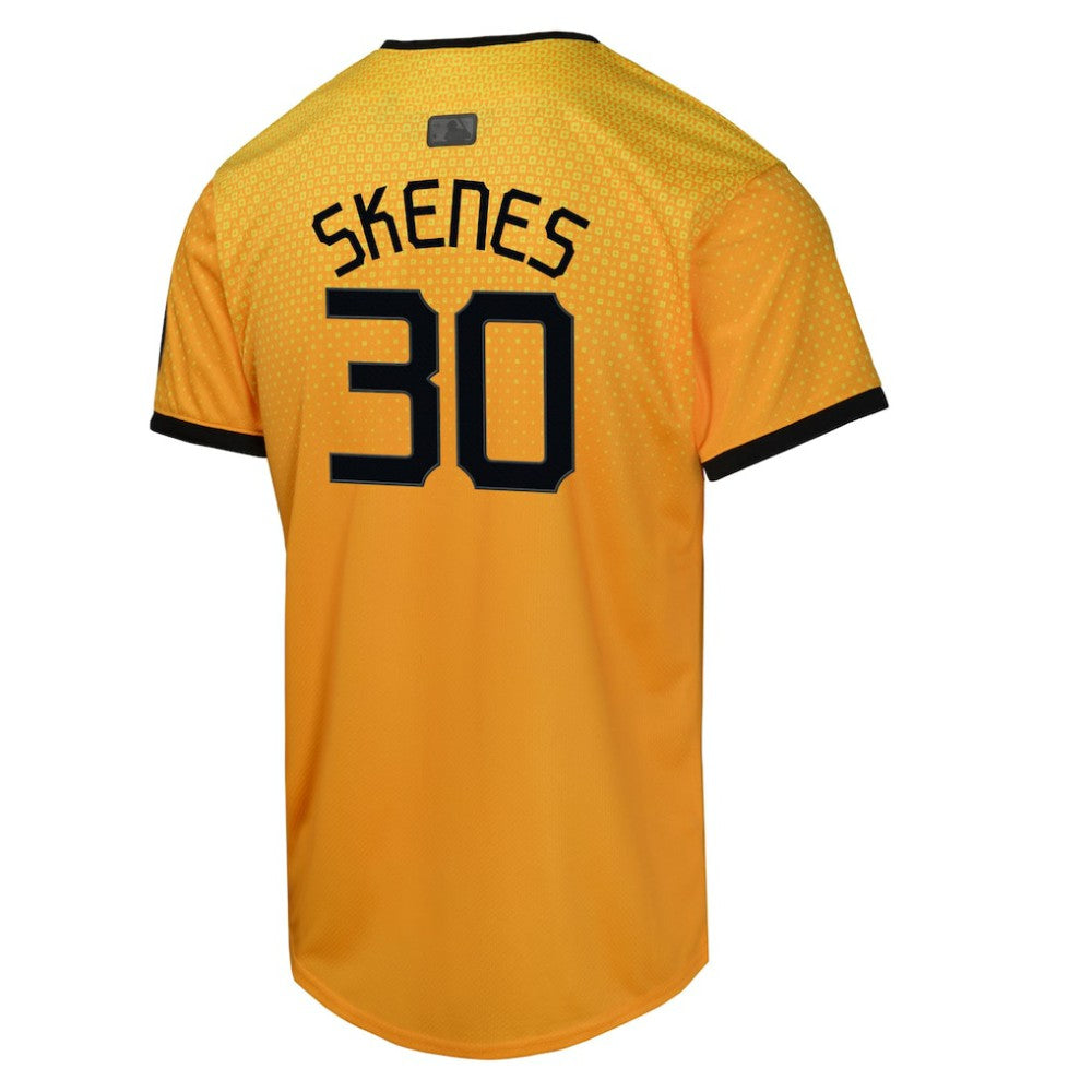 Paul Skenes Pittsburgh Pirates Nike Youth City Connect Limited Jersey  - Gold Jerseys