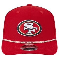 San Francisco 49ers New Era Gameday Multi Rope 9SEVENTY Stretch-Snap Hat - Scarlet Hats