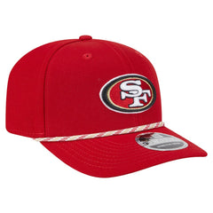 San Francisco 49ers New Era Gameday Multi Rope 9SEVENTY Stretch-Snap Hat - Scarlet Hats