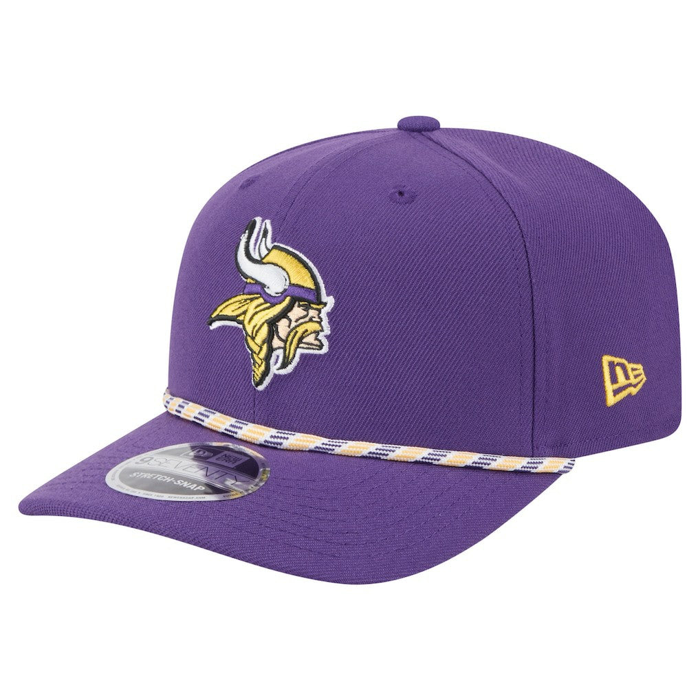 Minnesota Vikings New Era Gameday Multi Rope 9SEVENTY Stretch-Snap Hat - Purple Hats