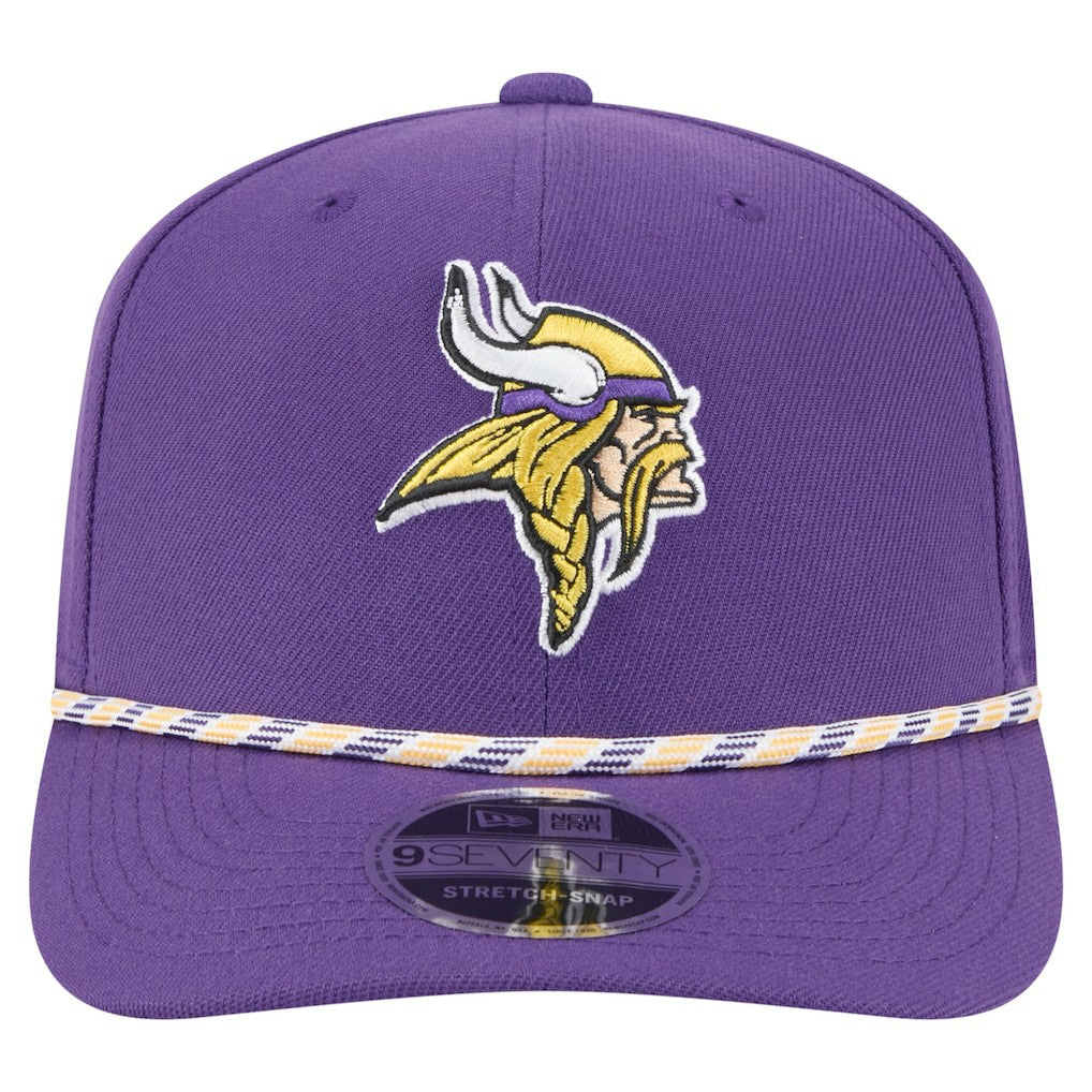 Minnesota Vikings New Era Gameday Multi Rope 9SEVENTY Stretch-Snap Hat - Purple Hats
