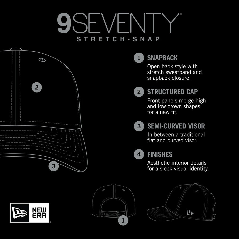 New York Giants New Era Gameday Multi Rope 9SEVENTY Stretch-Snap Hat - Royal Hats