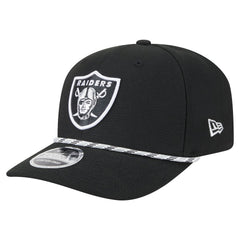 Las Vegas Raiders New Era Gameday Multi Rope 9SEVENTY Stretch-Snap Hat - Black Hats