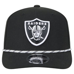 Las Vegas Raiders New Era Gameday Multi Rope 9SEVENTY Stretch-Snap Hat - Black Hats
