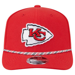 Kansas City Chiefs New Era Gameday Multi Rope 9SEVENTY Stretch-Snap Hat - Red Hats