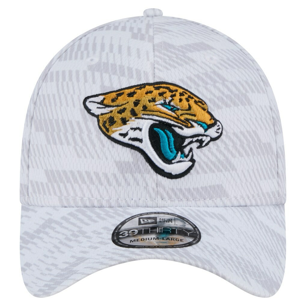 Jacksonville Jaguars New Era Gameday Graded 39THIRTY Flex Hat - White Hats