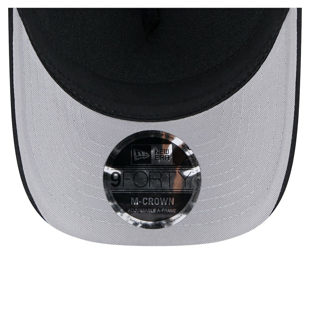 San Francisco 49ers New Era Gradient 9FORTY Adjustable Hat - Black Hats