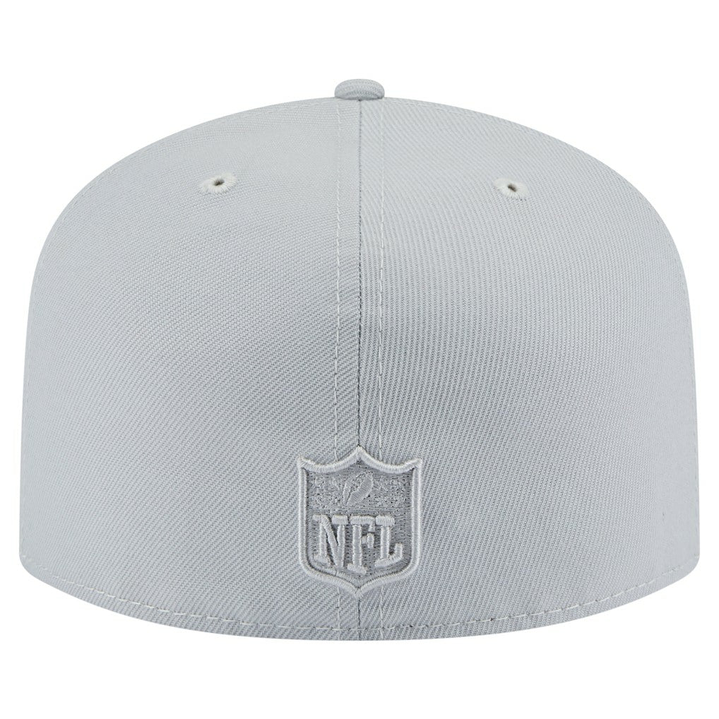 Miami Dolphins New Era Color Pack A-Frame 59FIFTY Fitted Hat - Gray Hats