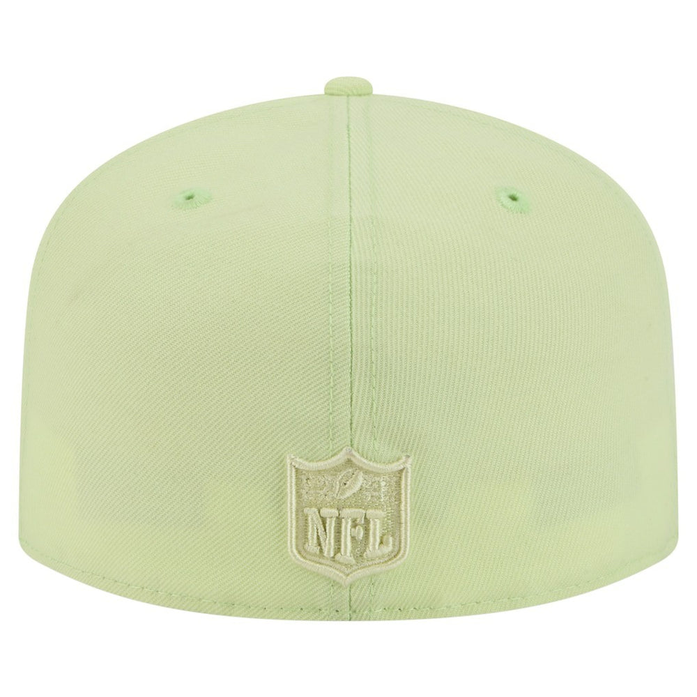 Las Vegas Raiders New Era Color Pack A-Frame 59FIFTY Fitted Hat - Light Green Hats