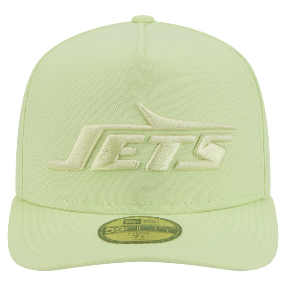 New York Jets New Era Color Pack A-Frame 59FIFTY Fitted Hat - Green Hats