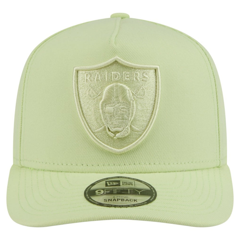Las Vegas Raiders New Era Color Pack 9FIFTY Snapback Hat - Light Green Hats