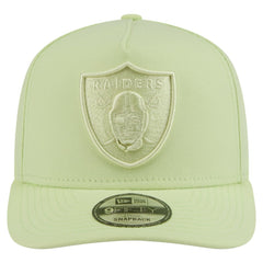 Las Vegas Raiders New Era Color Pack 9FIFTY Snapback Hat - Light Green Hats