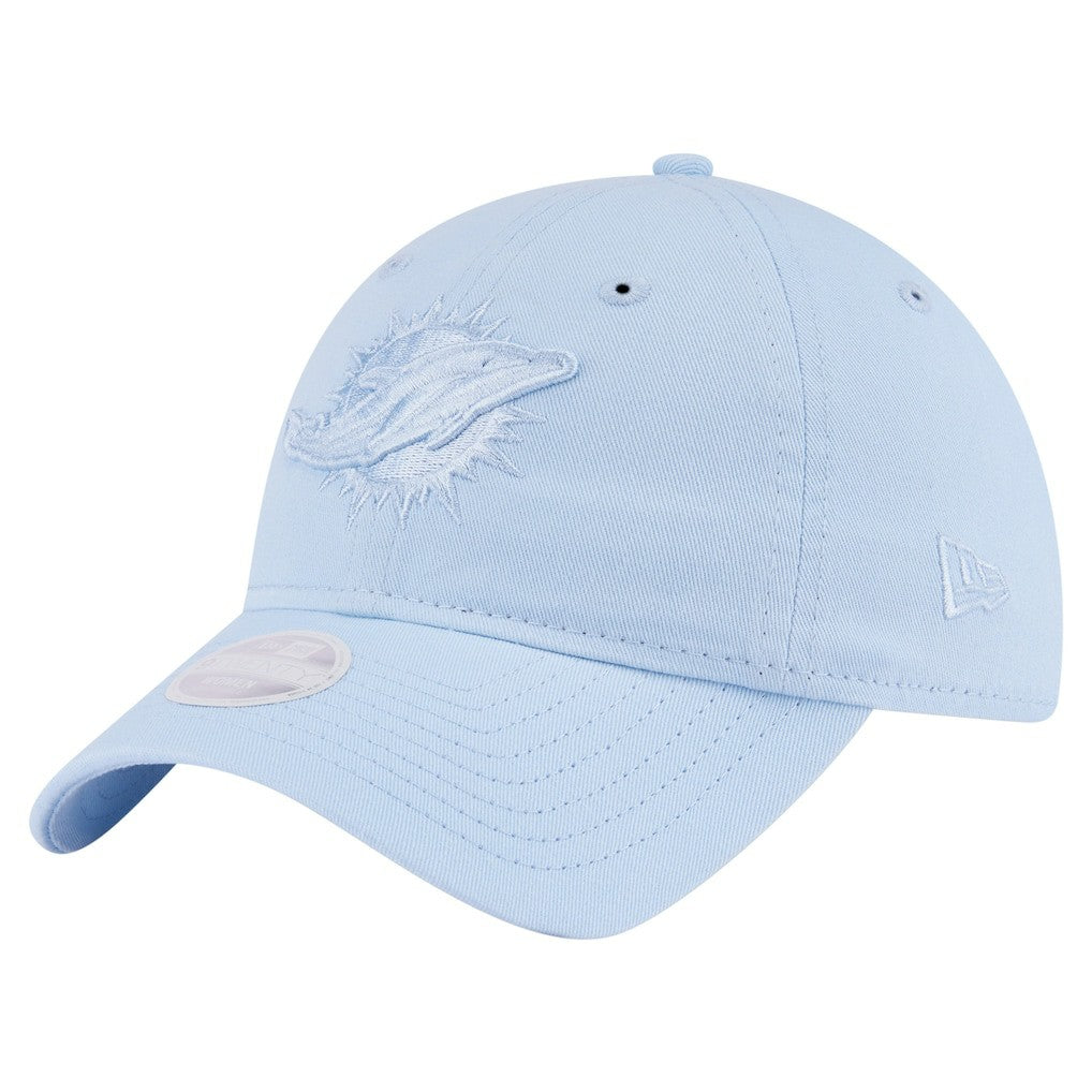 Miami Dolphins New Era Women's Color Pack 9TWENTY Adjustable Hat - Light Blue Hats