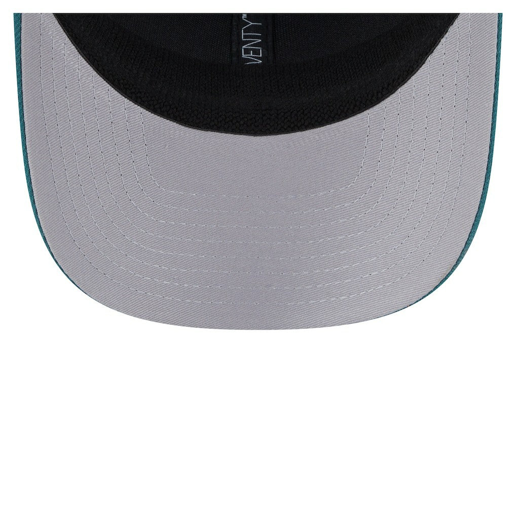 Philadelphia Eagles New Era Main Trucker 9SEVENTY Stretch-Snap Hat - Midnight Green Hats