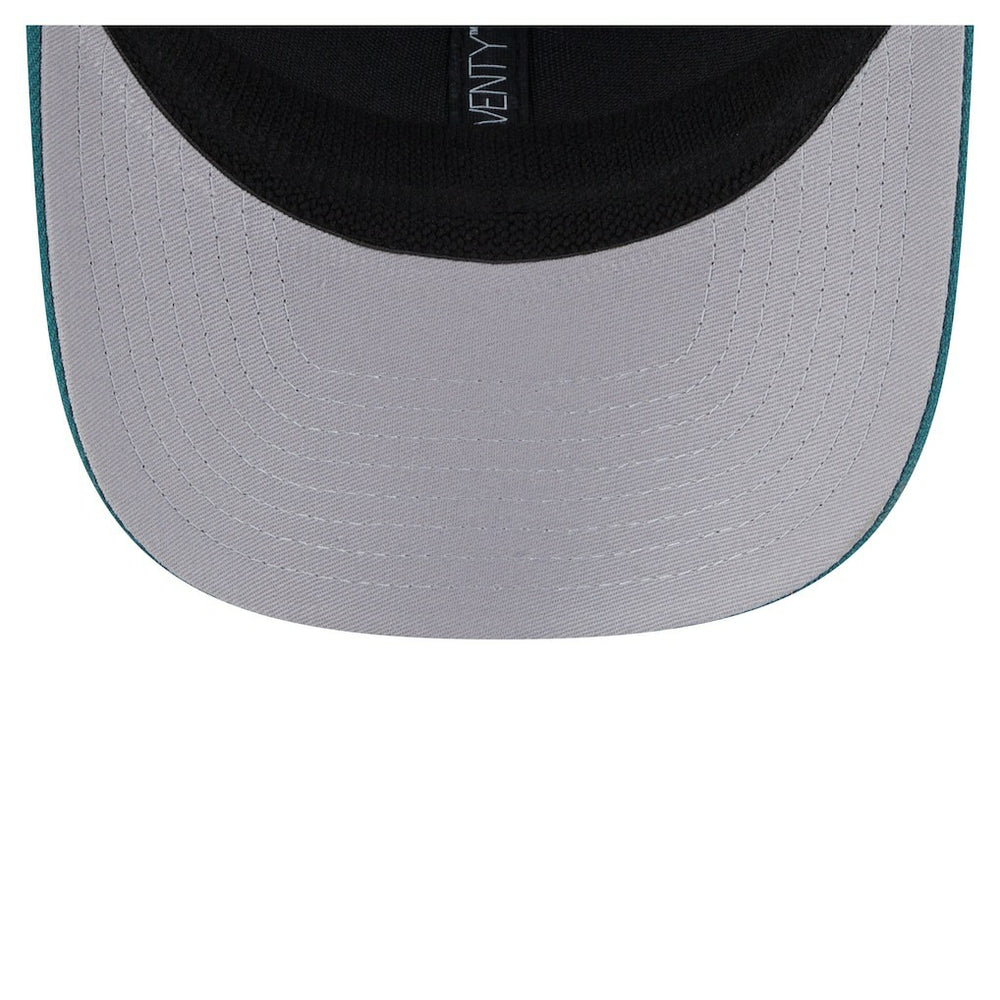 Philadelphia Eagles New Era Main Trucker 9SEVENTY Stretch-Snap Hat - Midnight Green Hats