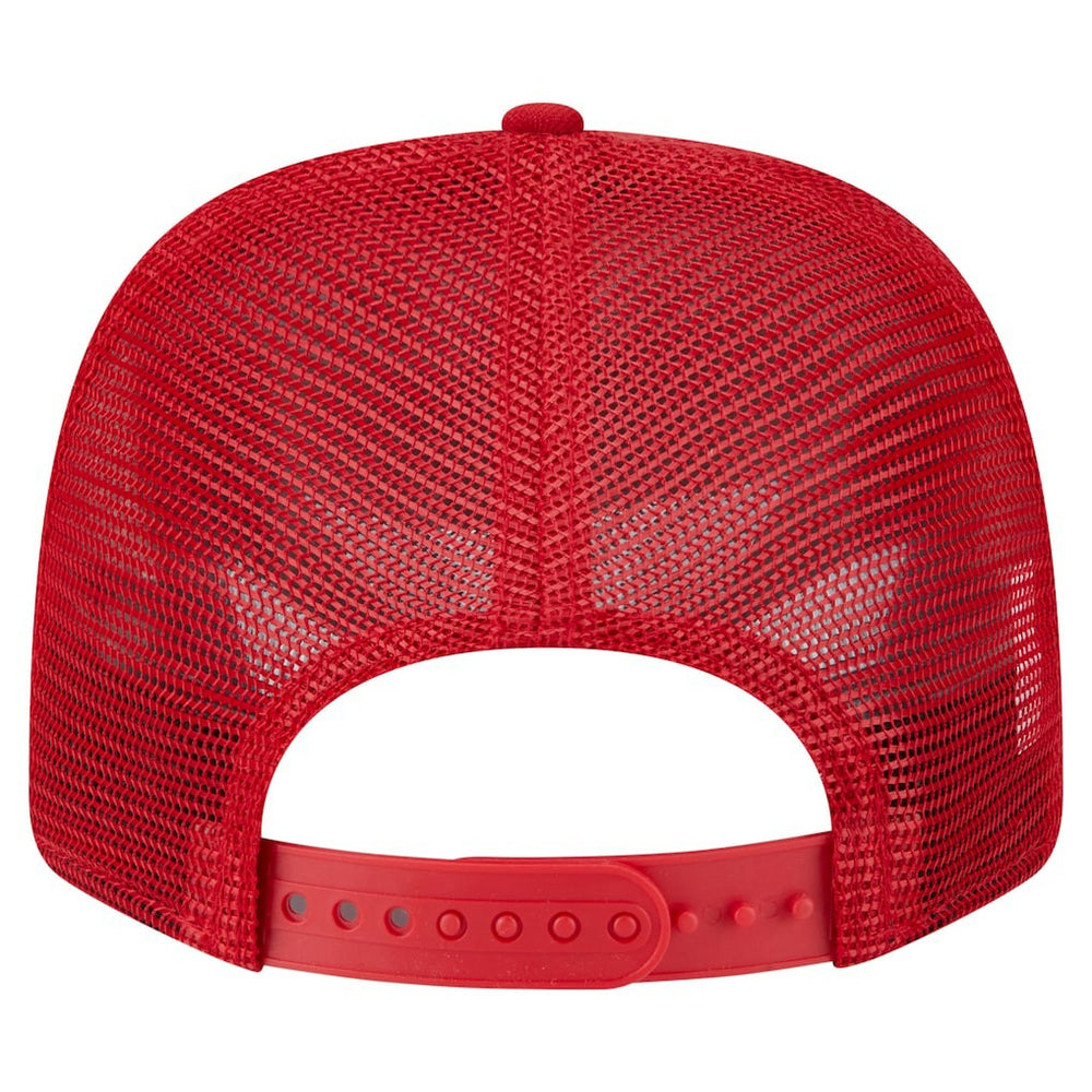San Francisco 49ers New Era Main Trucker 9SEVENTY Stretch-Snap Hat - Scarlet Hats