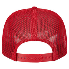 San Francisco 49ers New Era Main Trucker 9SEVENTY Stretch-Snap Hat - Scarlet Hats