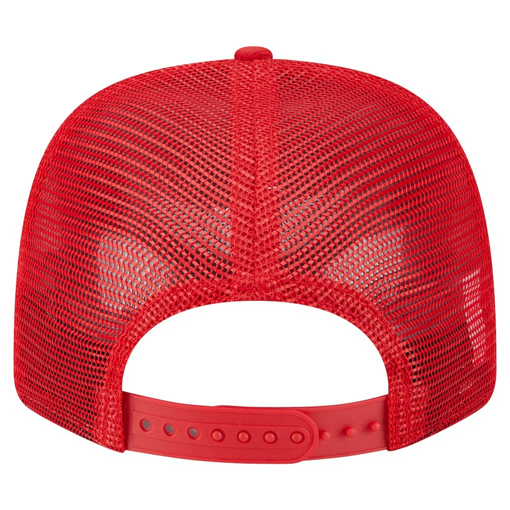 Kansas City Chiefs New Era Main Trucker 9SEVENTY Stretch-Snap Hat - Red Hats