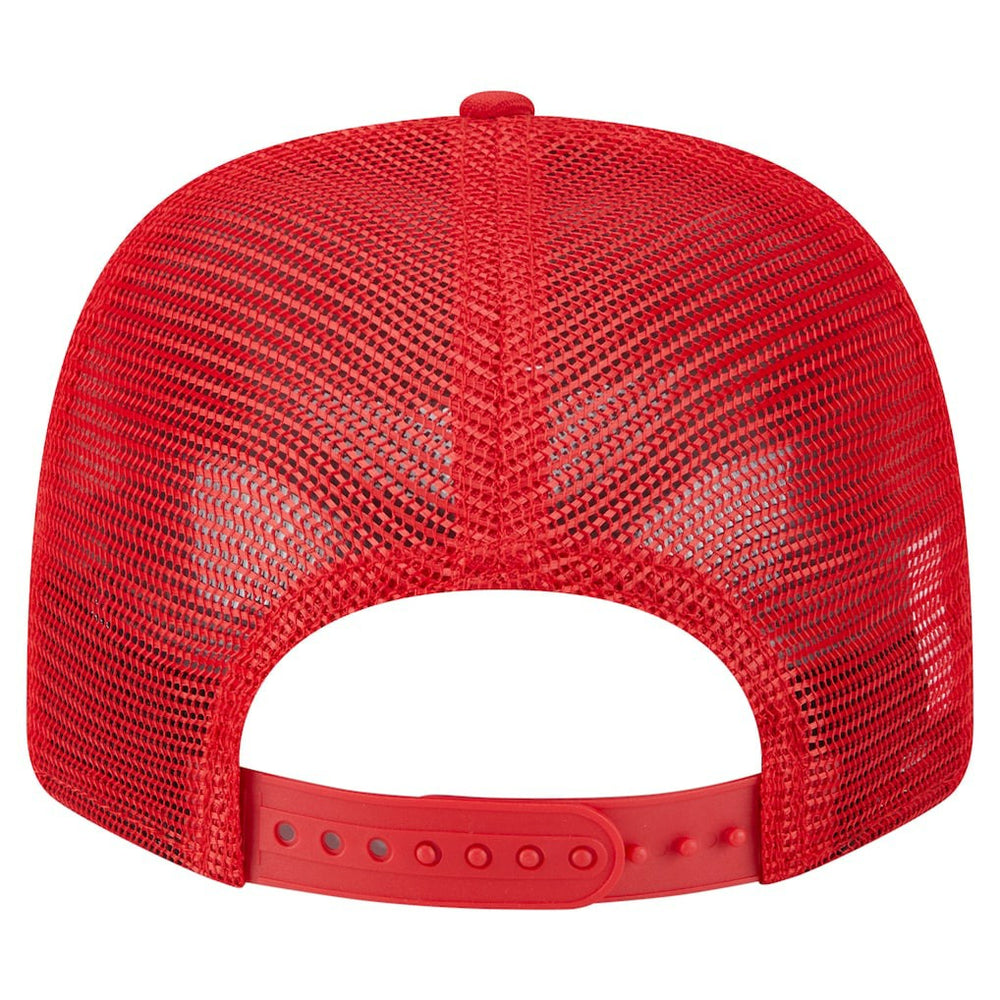 Kansas City Chiefs New Era Main Trucker 9SEVENTY Stretch-Snap Hat - Red Hats