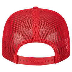 Kansas City Chiefs New Era Main Trucker 9SEVENTY Stretch-Snap Hat - Red Hats