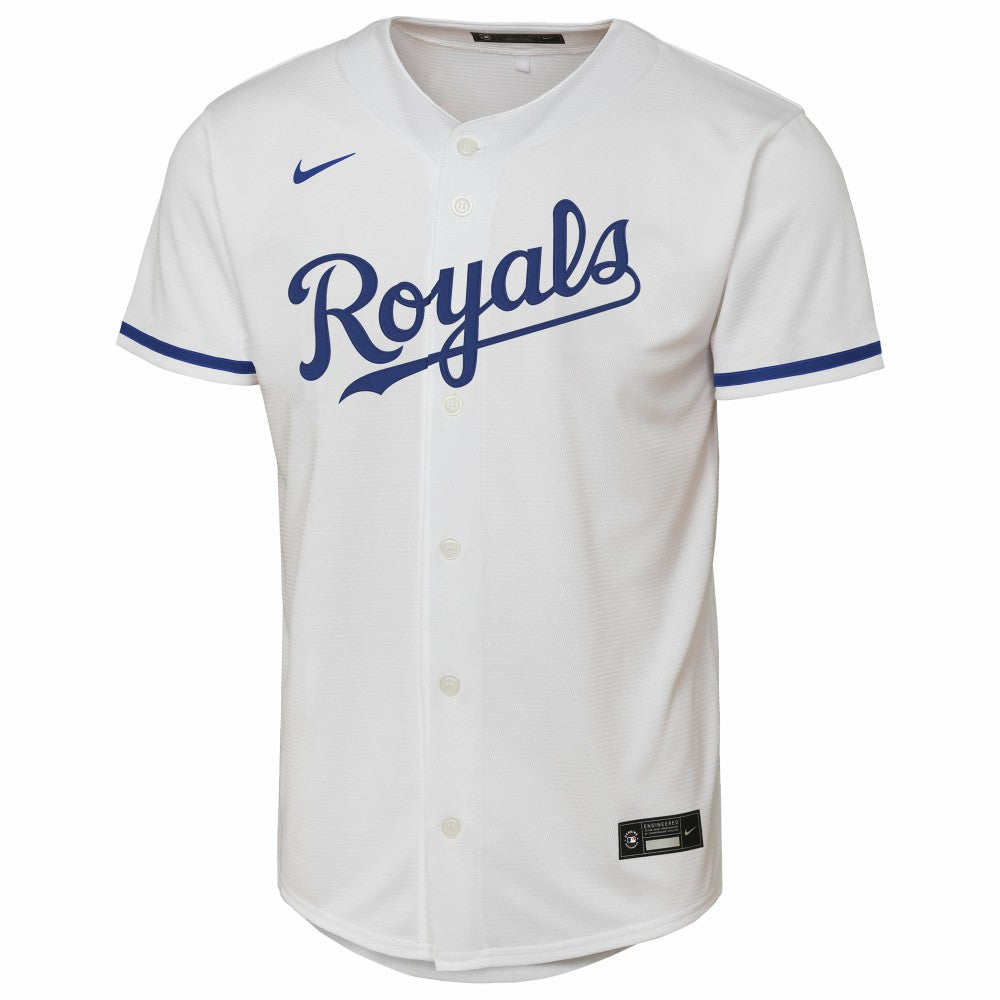Kansas City Royals Nike Youth Home Replica Jersey - White Jerseys